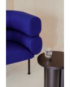 Fauteuil Ubi laine de tarte aux myrtilles - 73.2x95.1x68 cm