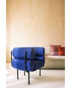 Fauteuil Ubi laine de tarte aux myrtilles - 73.2x95.1x68 cm