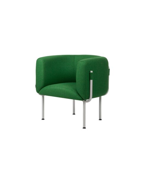Fauteuil Ubi Mini laine vert mousse - 71.2x80x63 cm