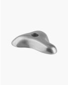 Bougeoir Mis aluminium - 2.5x10x11 cm
