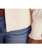 Gilet cardigan Sonny naturel