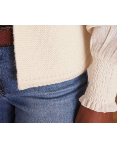 Gilet cardigan Sonny naturel
