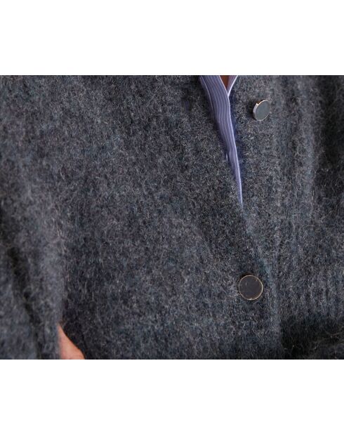 Strickjacke Lou aus leicht gewaschenem Holz
