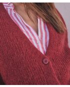 Cardigan rosso Chelton