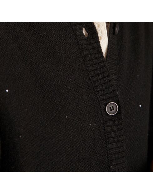 Gilet Chrystal noir