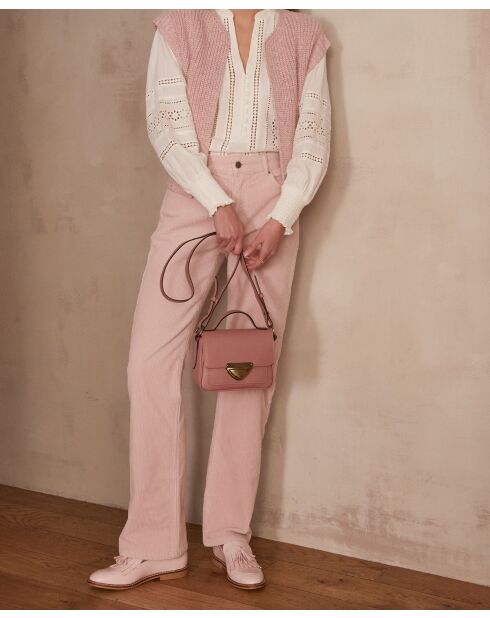 Gilet Stefen mauve pâle