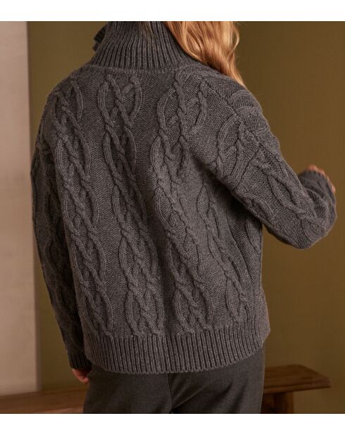 Cardigan Raphaël anthracite