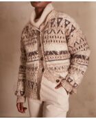 Cardigan Cosmo bis color tortora chiaro