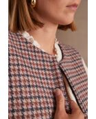 Lichtroze vest Soline