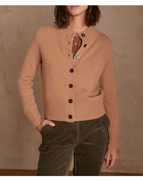Cardigan Chris camel