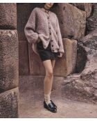 Cosmo helltaupefarbener Cardigan