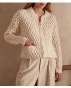 Cardigan crema Sulimane