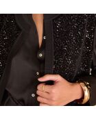 Gilet cardigan Becka nero