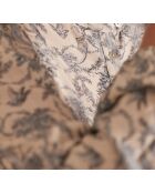 Blouse Philippine imprimée Arab indigo clair