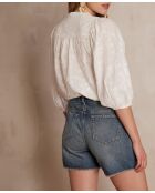 Blouse Patience broderie écrue
