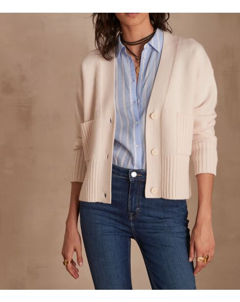 Cardigan Christopher naturel