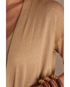 Beiger Strickcardigan Lilou