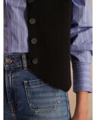 Gilet nero Suzon