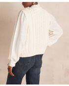 Gilet Bixente crème