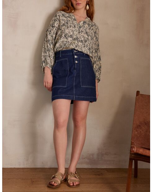 Blouse Promise imprimée encre
