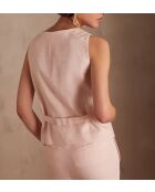 Gilet Abel uni primerose