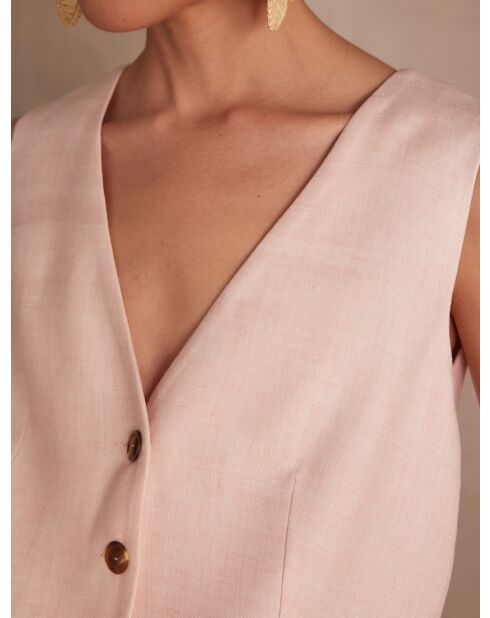 Gilet Abel uni primerose