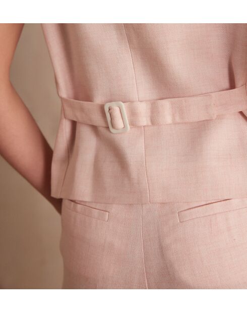 Gilet Abel uni primerose