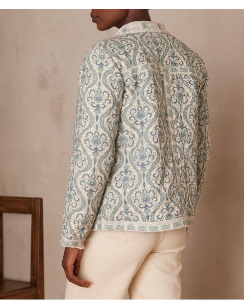 Chaqueta Chiara con estampado de menta