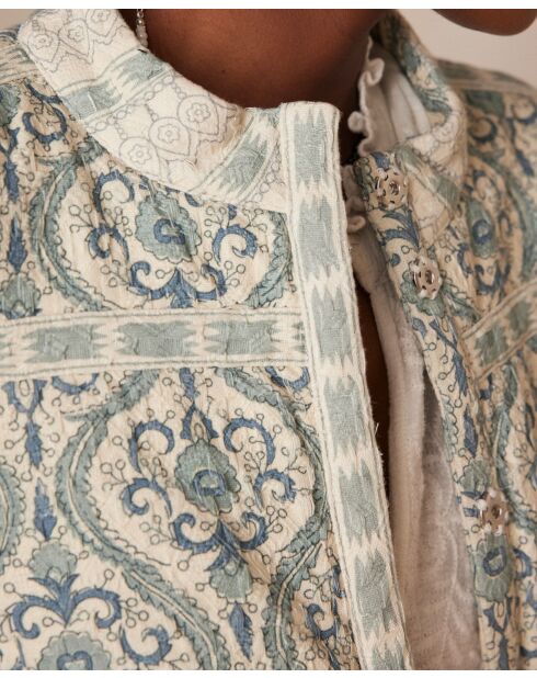 Chaqueta Chiara con estampado de menta