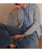 Gilet Cléa délavée claire