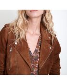 Tommy Perfecto Jacke aus hellem Kamelleder