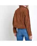 Tommy Perfecto Jacke aus hellem Kamelleder