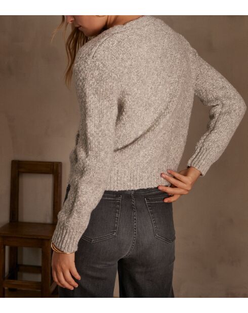 Leicht melierte Jacke Cléa