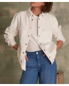 Surchemise Nadine surteint blanche