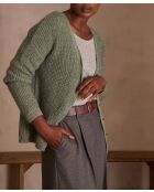 Cardigan in maglia Caddy Leaf