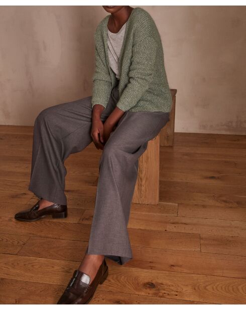 Cardigan in maglia Caddy Leaf
