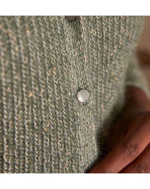 Cardigan in maglia Caddy Leaf