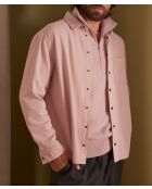Chemisier Thomas surteint mauve pâle