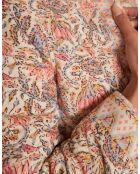 Mat Nais bis gefrostete, bedruckte Jacke in Rosa