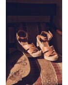 Espadrilles Jean en cuir camel clair