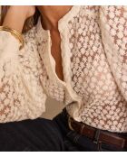 Chemisier Camomille broderie naturel