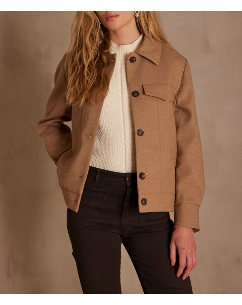 Felle beige fantasiejas