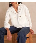 Cadix crèmekleurige sweater