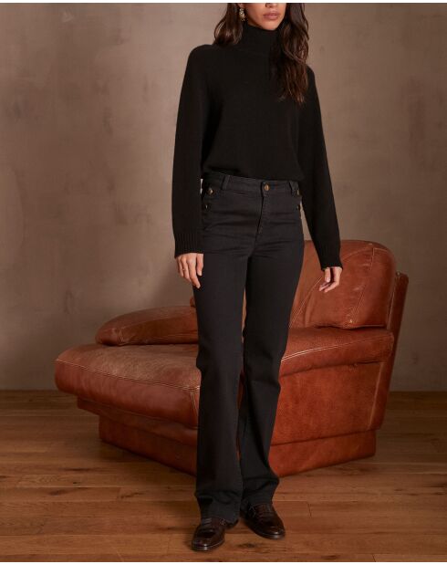 Schwarze Jeanshose Ninon