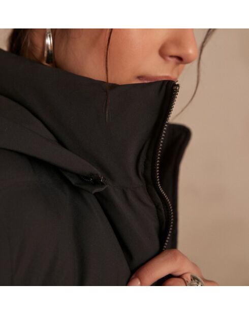 Schwarze Daunenjacke Melissa