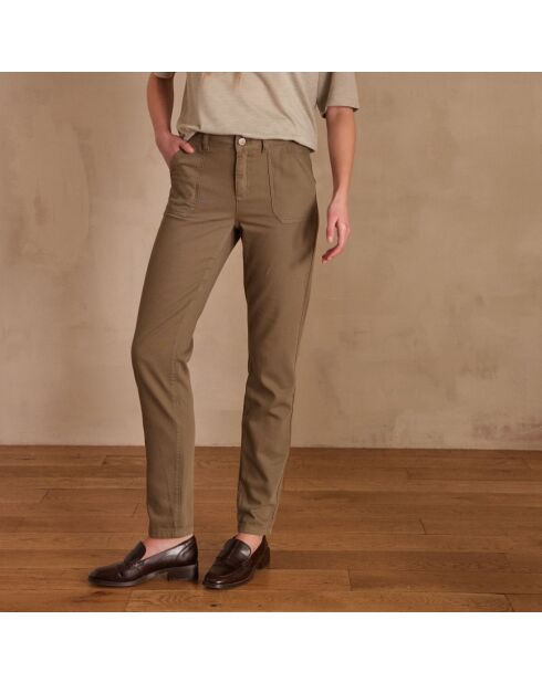 Pantalon Nalla surteint feuille