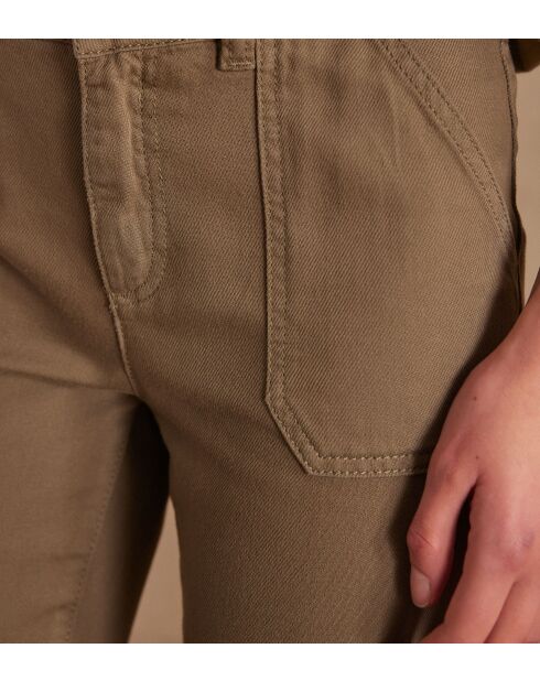 Pantalon Nalla surteint feuille