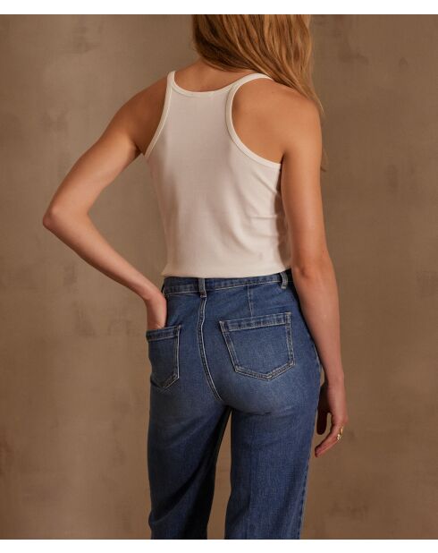 Cremefarbenes Tanktop Devon