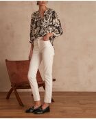 Sultan slim 7/8 ecru broek