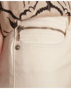 Sultan slim 7/8 ecru broek